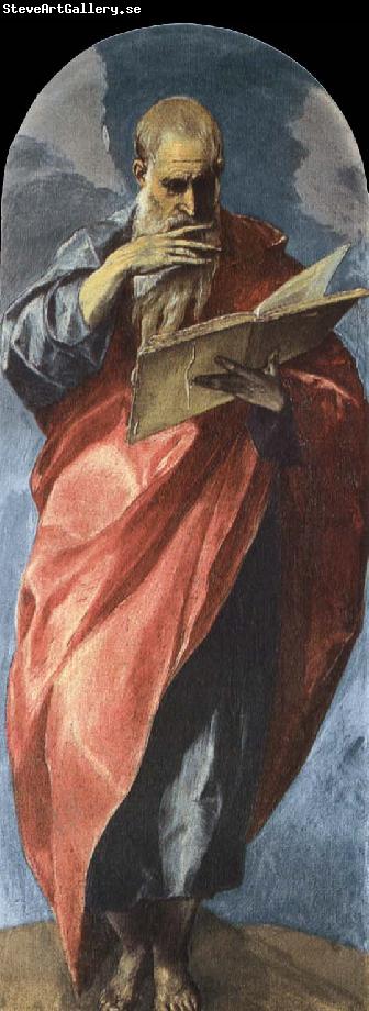 El Greco St Jone the Evangelist